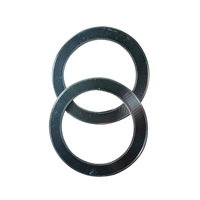 Joint en graphite flexible résistant aux hautes températures avec insert, joint d'étanchéité industriel pour bride, prix usine
