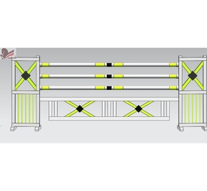 Durable <strong>Aluminum</strong> Horse <strong>Jumps</strong> Obstacle Fence <strong>Show</strong> Jumping Horse <strong>Jumps</strong> for Sale - Product Image 3