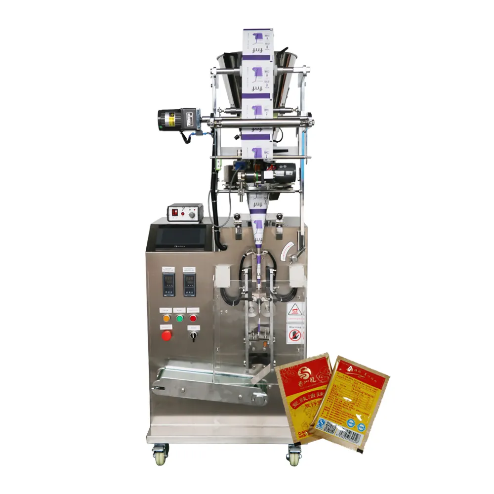 Automatische Vffs 10G 15G 20G Voedselkoffiepoeder Rijstkorrelwasmiddel Waspoeder Verpakkingsmachine