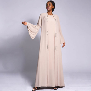 2025 Muslimah Dress - Modest Long Sleeve Abaya Style
