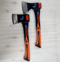 Hache de sauvetage GS pour la lutte contre l'incendie, série avec manche en fibre de verre