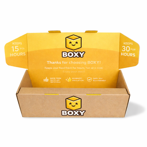 Boîte d'expédition pour chaussettes et vêtements, emballage d'expédition personnalisé, boîte pliable en carton ondulé E Flute, fabricant sur mesure - Product Image 5