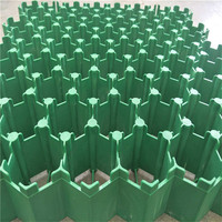 Grille de pavage perméable en plastique avec drainage pour parking écologique industriel et grille de gazon pour allée d'accès d'incendie