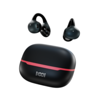 AGETUNR S79 TWS Earbud Gaming Latensi Rendah V6.0 Chipset JL IPX4 Tahan Air LED Klip Headphone Olahraga Tombol Fisik ENC Peredam Kebisingan