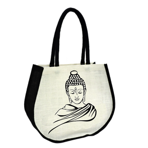 Nuevo Bolso de Yute de Color Natural a la Moda para Mujer, con Asa Suave, Multiusos, Fabricado en India - Product Image 2