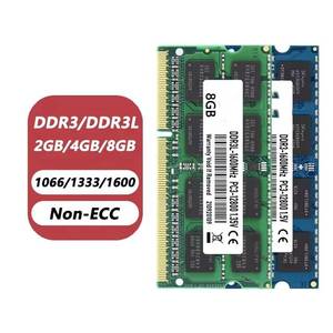 Memoria RAM para Portátil DDR3 4GB 8GB PC3L 1.35V 1600Mhz 1066 1333Mhz 204 Pines DDR3L SODIMM Notebook PC3 1.5V 10600 12800 - Product Image 1