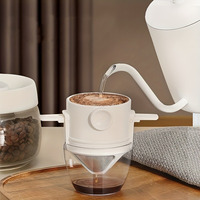 Infuseurs à café et à thé réutilisables en acier inoxydable, filtre à café pliable portable pour le camping et les voyages