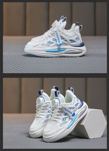 Zapatillas Deportivas Nuevas para Niños, Transpirables, con Malla, Botón de Ajuste en los Cordones, para Deportes, Correr, Escuela - Product Image 6