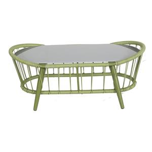 Juego de Muebles de Patio de 4 Piezas de Aluminio y Ratán de Lujo Moderno, Sofá y <span class=keywords><strong>Sillas</strong></span> de Jardín para Exteriores, Resistentes al Agua y a los Rayos UV - Product Image 2