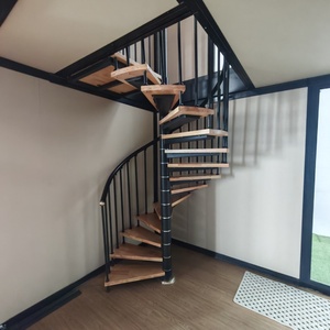 Sang Trọng Thiết Kế Hiện Đại 2 Câu Chuyện Di Động Mở Rộng <span class=keywords><strong>Container</strong></span> Nhà Đúc Sẵn Perfab Nhỏ Nhà Di Động Bên Trong Xoắn Ốc Cầu Thang - Product Image 3