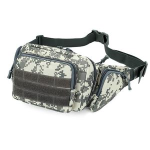 Stock entrenamiento Fitness gimnasio al aire libre portátil Molle <span class=keywords><strong>Admin</strong></span> Molle sistema Fanny Packs logotipo personalizado cintura negro táctico bolso de hombro - Product Image 2