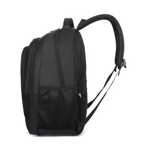 Men's Laptop <b>Backpack</b> <b>Large</b> Capacity 20-35L Solid Color Business Travel Commuting - Product Image 2