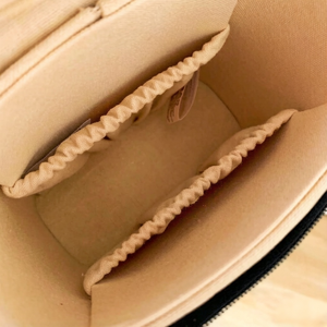 Nouvelle Trousse de Maquillage en Raphia Tressé avec Bordure en Cuir, Style Designer de Luxe, Organisateur de Maquillage en Paille pour Femme, Voyage et Plage - Product Image 5