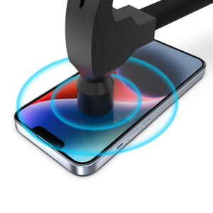 2er-Pack 2.5D Staubentfernender HD-Klarer Displayschutz für iPhone16 Pro Max Anti-Spy Gehärtetes Glas für Samsung mit Easyapp - Product Image 4