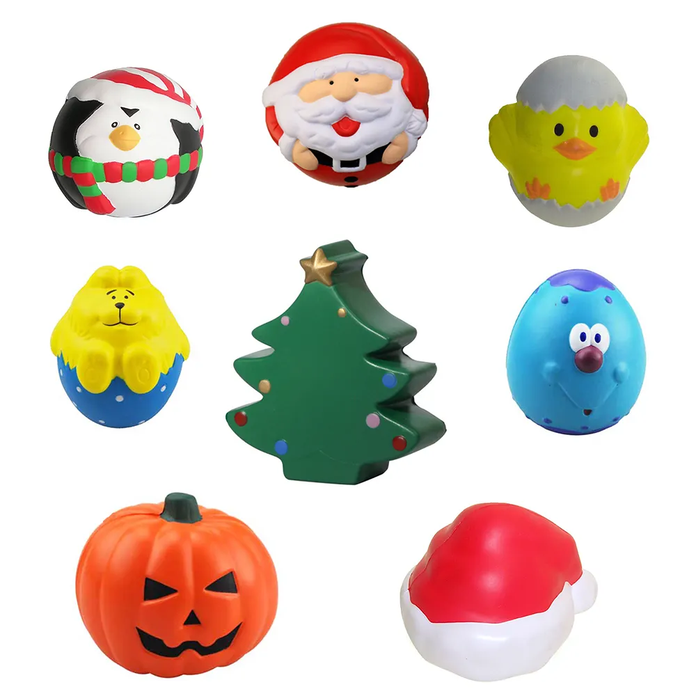 Ai-Mich Custom Soft Toys Stress Ball Pvc Round-Shaped Ball For Adults Kids Custom Toys With Logo