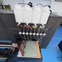 ENJET 1,9 m gran formato 8PCs cabezas sublimación Plotter impresora con I3200 precio para la venta
