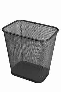 Steel <b>Mesh</b> Rectangular Open <b>Top</b> Waste Basket Customized Logo Welding Sustainable Paper Basket Bin Trash Can Metal Metal,<b>mesh</b> - Product Image 2