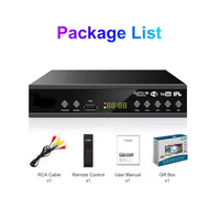 DVB-T2 décodeur intelligent numérique 1080P HD DVB T2 FTA TV récepteur H.264 Wifi récepteur 2.4G prise en charge multilingue Air gratuit US STB