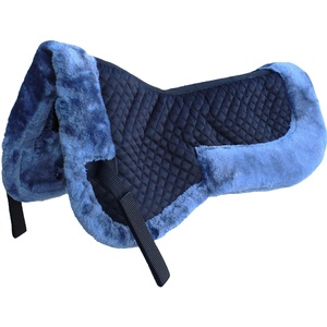 Tapis de selle pour chevaux Chevaux en peau de mouton Saut d'équitation Saut équestre Vente en gros Bareback Half Show Tapis de selle anglais - Product Image 2