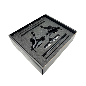Pagaies de changement de vitesse magnétiques en fibre de carbone BAITONG pour Porsche, design antidérapant, installation Plug and Play, sans modification - Product Image 4