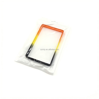 Étui transparent minimaliste en TPU anti-RFID pour cartes et documents, compatible avec les slabs de gradation P/S/A/BGS/SGC, design arc-en-ciel scintillant, ajustement universel et tendance