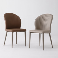 Chaise de salle à manger personnalisée avancée Direct Factory Source avec dossier de sac souple pour la maison café loisirs hôtel restaurant maison bar utilisation