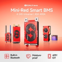 Daly Smart BMS 7S-24S 40A Li-ion LifePO4 7S 8S 24V 16S 48V 20S 24S 72V pour batterie lithium-ion LifePO4 8S 16S Carte BMS Daly