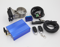 Vanne d'Échappement Électrique en Acier Inoxydable de Haute Qualité 2.5'' 63mm/3'' 76mm avec Télécommande Effet Sonore Roadster et Commande par Dépression