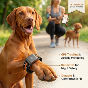 Collar <span class=keywords><strong>GPS</strong></span> <span class=keywords><strong>para</strong></span> Perros con 30 Días <span class=keywords><strong>de</strong></span> Autonomía, Tecnología <span class=keywords><strong>de</strong></span> Bajo Consumo, Rastreador <span class=keywords><strong>de</strong></span> Mascotas <span class=keywords><strong>de</strong></span> Larga Duración <span class=keywords><strong>para</strong></span> Perros al Aire Libre - Product Image 1