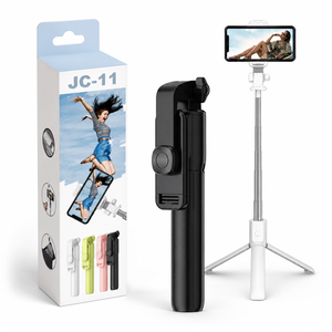 Trípode Selfie Stick Clásico JC-11 de 800 mm, Mango Ligero de Acero Inoxidable de 122 g, Trípode Económico para Teléfono - Product Image 2
