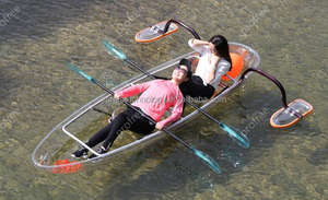 Kayak transparent en polycarbonate, nouveau design, en vente, <span class=keywords><strong>bateau</strong></span> transparent pour sports nautiques - Product Image 6