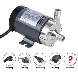 ปั๊มน้ำหมุนเวียนสำหรับการผลิตเบียร์ที่บ้าน MD MP-10RN สแตนเลสเกรดอาหาร 110V/220V สำหรับถ่ายโอนน้ำร้อนสำหรับปั๊มน้ำหมักเบียร์ - Product Image 4