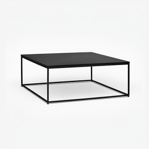 Pieds en métal argenté style meubles de salon rond moderne décoratif décor à la maison moderne Table d'appoint en métal - Product Image 1