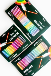 Nouveaux ensembles <span class=keywords><strong>de</strong></span> <span class=keywords><strong>crayons</strong></span> <span class=keywords><strong>de</strong></span> couleur <span class=keywords><strong>pastel</strong></span> en plastique <span class=keywords><strong>de</strong></span> 28/40/78 <span class=keywords><strong>couleurs</strong></span> pour étudiants avec crayon HB pour dessin et écriture, <span class=keywords><strong>crayons</strong></span> <span class=keywords><strong>de</strong></span> couleur effaçables - Product Image 6