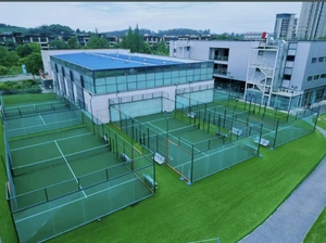 <span class=keywords><strong>Campo</strong></span> Sportivo Prefabbricato Professionale per Padel Tennis e <span class=keywords><strong>Basket</strong></span>, Marca QIZHI, in PVC Tarpaulin con Clip Speciali - Product Image 5