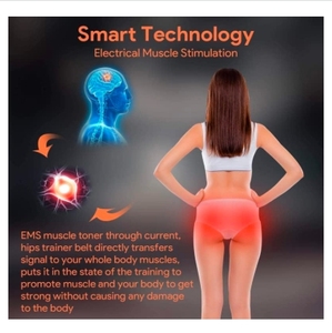 HIPS ABS <b>Electronic</b> Muscle Toner Smart Wearable Butt Lifting Machine Body Beauty Fitness Made in China & Guatemala - Product Image 4