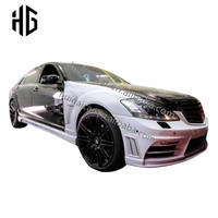 Kit carrosserie Facetory Direct Fiberglass Wald Style, pare-chocs avant et arrière, jupes latérales, ailes larges pour Mercedes Benz Classe S W221