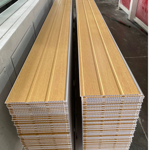 Panneau de plafond en PVC imperméable, revêtement mural intérieur résistant à l'humidité pour la décoration de la salle de bain, de la cuisine et de la buanderie - Product Image 3