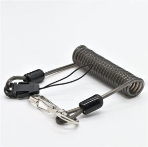 Güvenli operasyonlar için gerekli iskele Metal malzeme için OEM güvenlik helezon yay kordon plastik kaplı çelik tel halat - Product Image 2