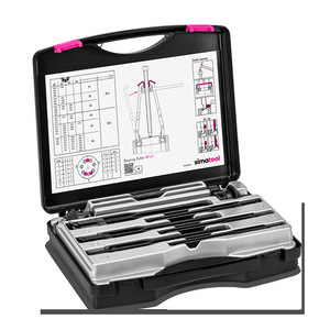 Swiss Simatool Disassembly <b>Tool</b> <b>Set</b> With Adapters Steel <b>Hand</b> <b>Tools</b> For Precision Repair - Product Image 2