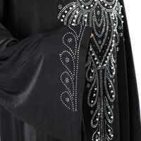 Fabrik benutzer definierte Afro amerikaner New Arabic Style Abaya Boubou Plus Size Frauen Damen Long Muslim Kleid
