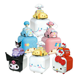 Giocattolo a sorpresa Bow Cartoon impilabile, a forma di auto, in capsule, per macchine acchiappacapri e distributori automatici, bambola da collezione, regalo per i fan degli <span class=keywords><strong>anime</strong></span> 100-120mm - Product Image 1