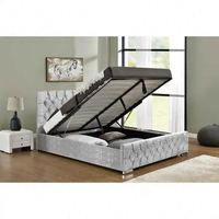 Lit complet de luxe avec rangement intégré, disponible en tailles Queen, Double, King Size et Matrimonial