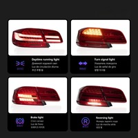 Feux arrière HETOP E93 2005-2012, mise à niveau pour BMW Série 3 Coupé, feux arrière LED dynamiques, feux de jour DRL, clignotants, feux de recul et de freinage
