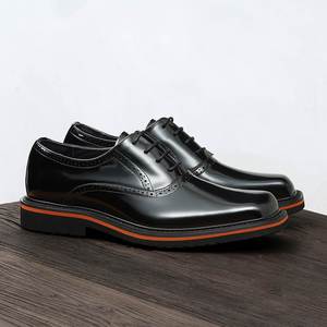 Zapatos de Hombre de Cuero Genuino, Estilo Británico Retro, Impermeables, Transpirables, con Estampado de Leopardo, de Calidad Ejecutiva - Product Image 5