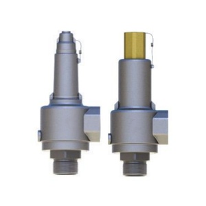 Vanne de refoulement cryogénique fiable LF9 Cl2 Vanne de frein d'échappement avec buse d'entrée et de sortie - Product Image 3