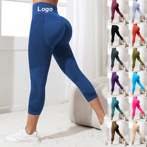 Leggings Capri 3D Anticelulíticos YY para Mujer, Leggings de Compresión Sin Costuras para Lipema, Pantalones de Yoga y Fitness Moldeadores con Efecto Push-Up - Product Image 1