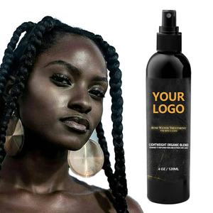 Spray pour tresses et dreadlocks bio 4 oz, huile capillaire à <span class=keywords><strong>l</strong></span>'<span class=keywords><strong>eau</strong></span> <span class=keywords><strong>de</strong></span> <span class=keywords><strong>rose</strong></span>, marque privée, hydratant pour le cuir chevelu, spray coiffant pour tresses et locs, brillance pour <span class=keywords><strong>les</strong></span> tresses - Product Image 1
