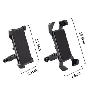 Support de téléphone <span class=keywords><strong>portable</strong></span> pour vélo, pour iPhone Samsung, support de téléphone <span class=keywords><strong>portable</strong></span> pour moto, pince pour guidon de vélo, support de montage GPS - Product Image 5