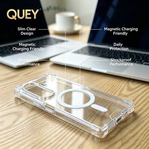 Étui de protection magnétique transparent étanche à chargement sans fil, design sportif, pour Z Fold <span class=keywords><strong>2</strong></span>/3/4, coque en TPU antichoc et anti-jaunissement - Product Image 4